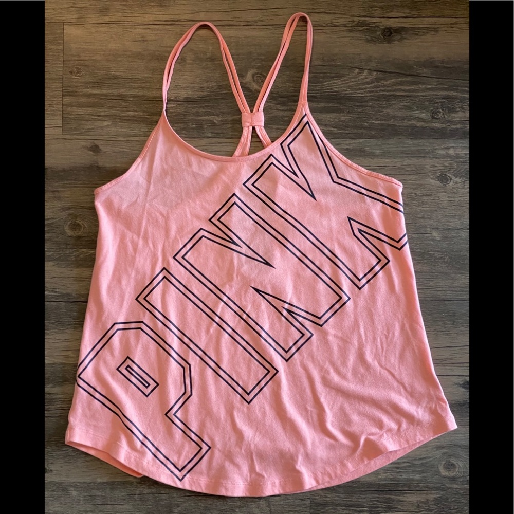 VS pink tank top